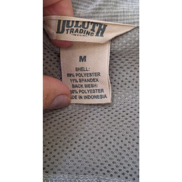 Duluth Women's Sol Survivor Sun Protection Tunic Vest UPF 50+ Gray Size S Travel - Picture 3 of 9